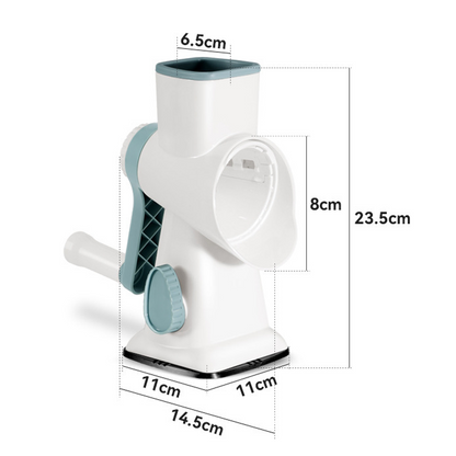 🔥Hot Sale Manual Hand Crank Ice Shaver, Strong Suction Base Anti-Slip Ice Crushing Machine, Compact Handheld Snow Ice Maker for Summer Dessert