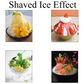 🔥Hot Sale Manual Hand Crank Ice Shaver, Strong Suction Base Anti-Slip Ice Crushing Machine, Compact Handheld Snow Ice Maker for Summer Dessert