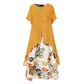 🔥Last Day Sale 60% OFF⏰💐👗Women's Layered Look Floral Print Casual Dress👍✨
