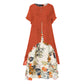 🔥Last Day Sale 60% OFF⏰💐👗Women's Layered Look Floral Print Casual Dress👍✨