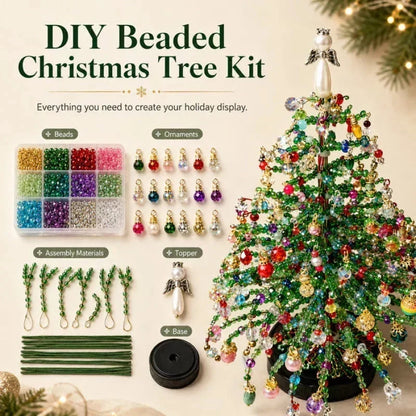 📢📢50% OFF !! ⏰🎄 DIY Christmas tree bead kit – 🎅 Create your own sparkling Christmas decoration