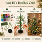 📢📢50% OFF !! ⏰🎄 DIY Christmas tree bead kit – 🎅 Create your own sparkling Christmas decoration