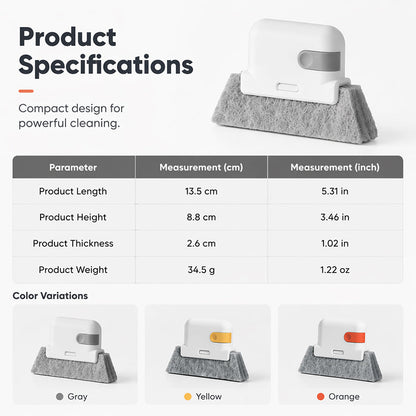 🚨Limited Time 50% Off 2-in-1 Window Track Cleaning Brush