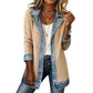 ⌛⏰Last Day 50% OFF🎁🧥Women's Elegant Denim Spliced Ribbed Knit Coat