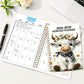 🐮 LIMITED-TIME 50% OFF! ✨ 2026–2030 Monthly Planner — Cute Highland Cow 5-Year Calendar, Large Monthly Blocks 📔