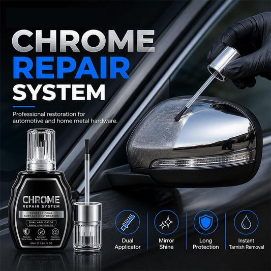 ⏰Buy 1 Get 1 Free🔥🚗 Chrome Repair Pen | Quick Car Scratch Fix & Protection 🛞